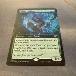 Icetill Explorer MINT Extended Art 343 Edge of Eternities EOS MTG Rare Unplayed - Image 2