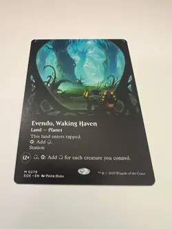 Evendo, Waking Haven - Borderless Non-Foil - MTG #279 Edge Of Eternities - NM - Image 1