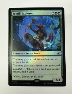 Icetill Explorer (Foil) R0192 Edge of Eternities MTG Magic the Gathering NM - Image 1