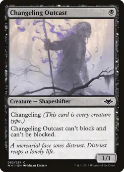 1x Changeling Outcast - NM - Modern Horizons - SPARROW MAGIC mtg - Image 1