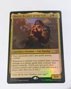 MTG Marisi, Breaker of the Coil (46/363) Commander 2019 NM FOIL - Image 1