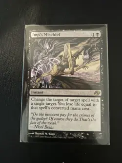 1x Imp’s Mischief MTG Planar Chaos Rare Nonfoil NM - Image 1