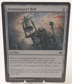 MTG - Bloomburrow - Fountainport Bell - #0245 - Playset x4 - Near Mint - Image 1