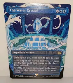 MTG magic FINAL FANTASY rare THE WATER CRYSTAL borderless FIN #333 - Image 1