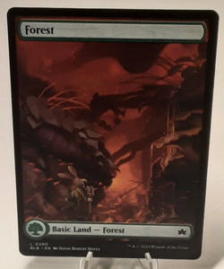 MTG - Bloomburrow - Forest #0280 - Full Art - #0280 - Playset x4 - Near Mint - Image 1