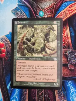 MTG Brawn, Judgment, Regular, Crimped, MP - Image 1