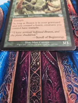 MTG Brawn, Judgment, Regular, Crimped, MP - Image 3