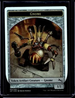 Gnome - Token Creature - FOIL NM - Unstable - MTG Magic The Gathering 020/020 - Image 1