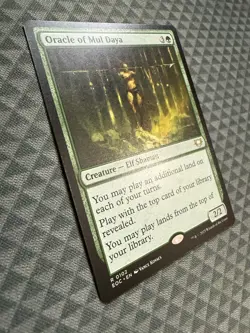 MTG Oracle of Mul Daya #0102 Rare Commander: Edge of Eternities (EOC) - Image 2