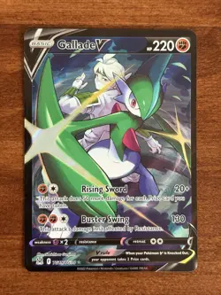 Pokemon: Gallade V #TG19/TG30 Swsh11: Lost Origin Trainer Gallery Holo - NM - Image 1