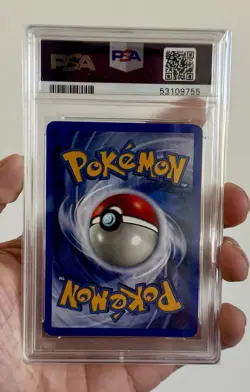 2001 POKEMON PROMO BLACK STAR POKEMON LEAGUE #32 SMEARGLE PSA 8 - Image 2