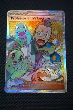 Pokemon Lost Thunder Professor Elm's Lecture Full Art #213 - Image 1