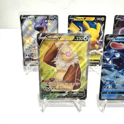 V POKEMON CARDS JOLTEON PIKACHU CHARIZARD GENGAR MEW LAPRAS VULPIX * PACK FRESH - Image 2