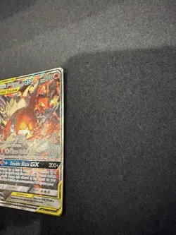 Reshiram & Charizard GX SM201 SM Black Star Promo Tag Team Holo Foil Pokemon - Image 2
