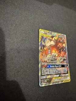 Reshiram & Charizard GX SM201 SM Black Star Promo Tag Team Holo Foil Pokemon - Image 3