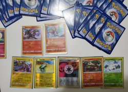 Pokemon Cards Lot 71 Cards 60 Sleeves and Shinning Legends Carrying Box Mint Con - Image 3