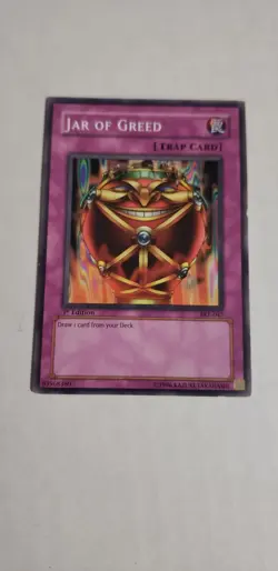 Yugioh TCG - 1x Jar of Greed - SKE-047 - LP - 1st Ed - Common - Image 1