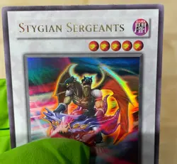 Yugioh Stygian Sergeants WC10 Ultra Rare Limited NM - Image 2