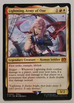 Lightning, Army of One Final Fantasy Regular - Image 1