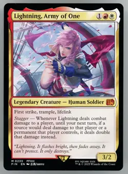 Lightning, Army of One Final Fantasy Regular - Image 1