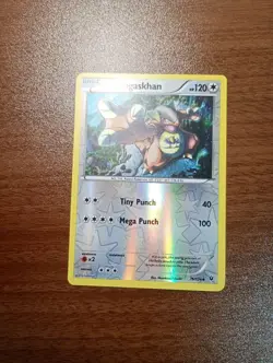 Pokemon Kangaskhan Reverse Holo 75/124 English Card Near Mint Rare - Image 1