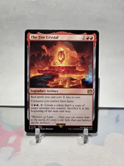 The Fire Crystal Final Fantasy Regular MTG - Image 1