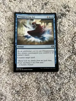 Mtg Disappearing Act Kaladesh #43 Regular Uncommon NM - Image 1