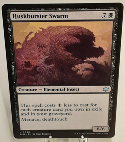 MTG - Bloomburrow - Huskburster Swarm - #0098 - Playset x4 - Near Mint - Image 1