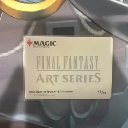MTG Yuna, Hope of Spira Art Card Final Fantasy AAA 48/53 Magic the Gathering - Image 2
