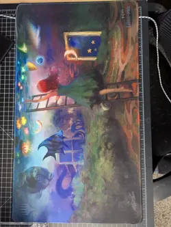Lucid Dreams 627/750 Kickstarter Exclusive Playmat Signed Nils Hamm MTG New - Image 1