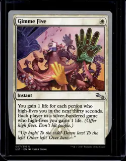 Gimme Five #7 (NM) Unstable UST Magic MTG - Image 1