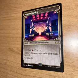 MTG SNC: Jetmir’s Garden (Land Mountain Forest Plains) Showcase Rare 351 - Image 1