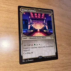 MTG SNC: Jetmir’s Garden (Land Mountain Forest Plains) Showcase Rare 351 - Image 2