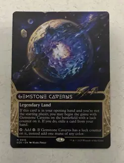 Gemstone Caverns - 0016 - MTG: Edge of Eternities: Stellar Sights - Borderless - Image 1