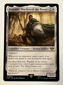 Boromir, Warden of the Tower the Lord of the Rings MTG Regular - Image 1