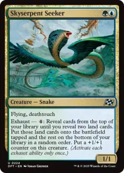 Skyserpent Seeker - Near Mint MTG Aetherdrift - Image 1