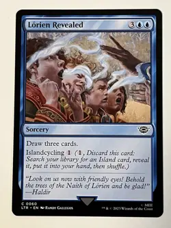 Lorien Revealed the Lord of The Rings MTG Regular - Image 1