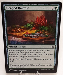 MTG - Bloomburrow - Heaped Harvest - #0175 - Playset x4 - Near Mint - Image 1