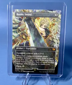 Buster Sword (Borderless) - Final Fantasy - Regular - MTG - NM - Mythic - Image 1