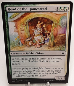 MTG - Bloomburrow - Head of the Homestead - #0216 - Playset x4 - Near Mint - Image 1