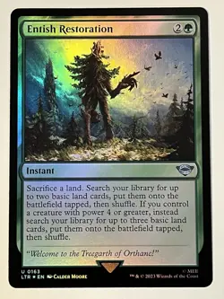 Entish Restoration the Lord of the Rings MTG Foil - Image 1