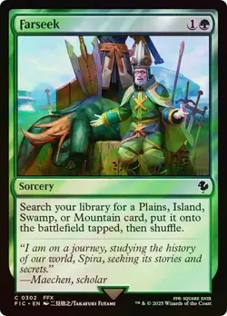 MAGIC FINAL FANTASY FARSEEK (SURGE FOIL) C 302 FFVX FIN MTG FCA TCG - Image 1