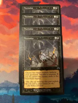 MTG Modern Horizons 3 Victimize Retro Frame x 4 - Image 1
