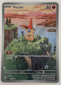 Pokemon Victini 208 Black Star Promo Near Mint Black Bolt And White Flare TCG - Image 1