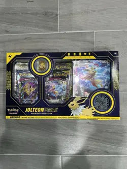 Pokemon Jolteon VMAX Premium Collection Box - Image 1