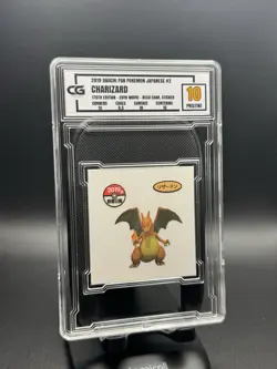 CG Pristine 10 2019 DAIICHI PAN POKEMON JAPANESE #2 CHARIZARD 170TH EDITION - - Image 1