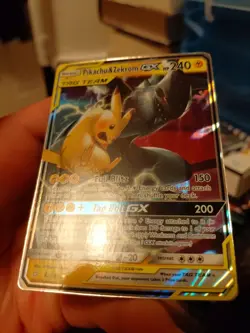 Pikachu & Zekrom GX 33/181 Team Up Pokemon Card Ultra Rare Holo Near Mint - Image 5