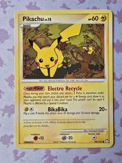 Pokemon TCG Mysterious Treasures 94/123 Pikachu LP - Image 1
