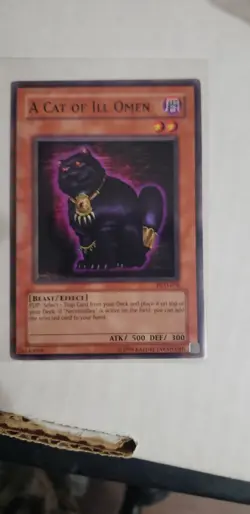 Yugioh! A Cat Of ill Omen PGD-070 Unlimited LP - Image 1