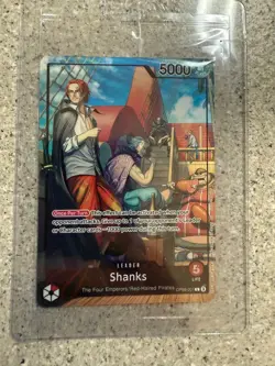 SHANKS OP09-001 - Promo Card PSA Magazine July 2025 One Piece SEALED - Image 1